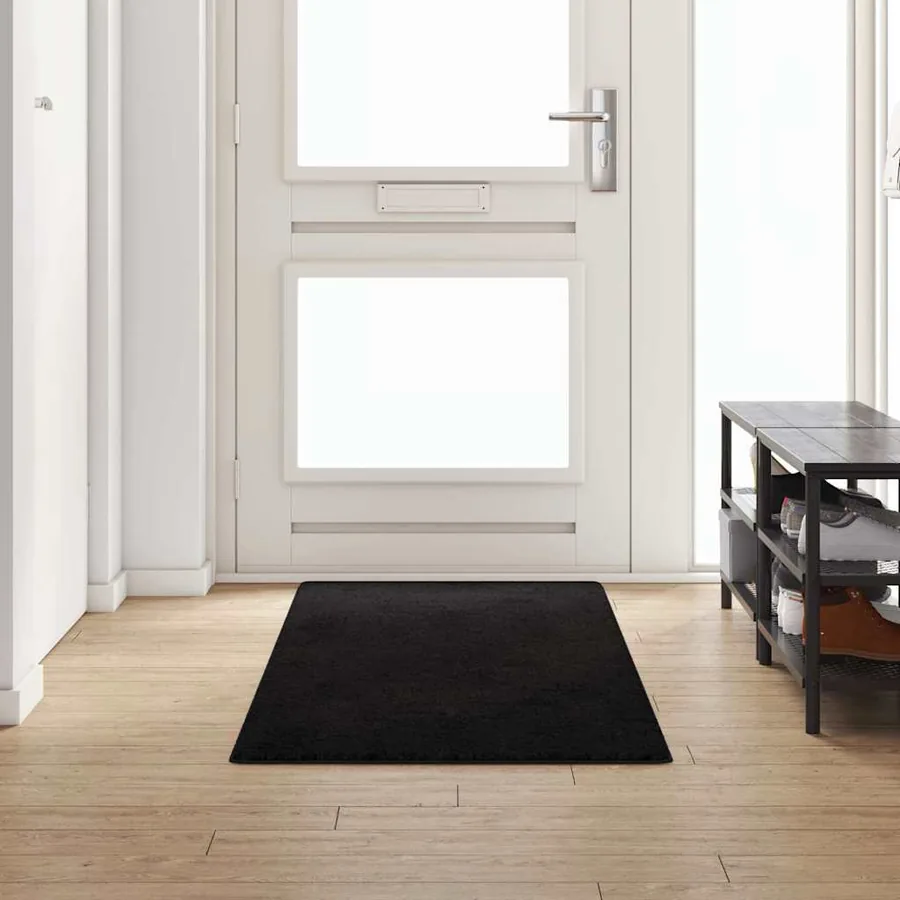 Tapis Couloir Noir 80 x 250 cm