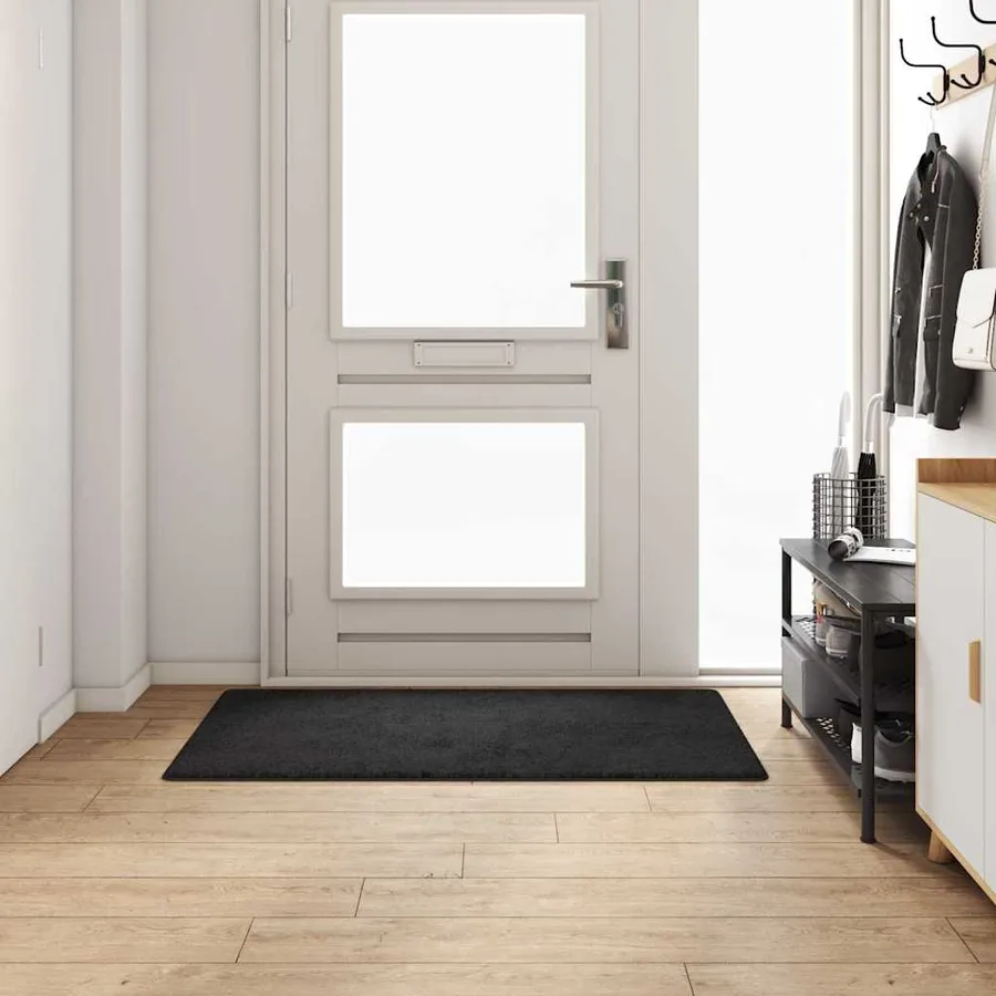 Tapis Couloir Noir 80 x 150 cm - 3