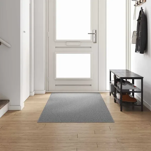 Tapis Couloir Gris clair 100 x 300 cm 100% Polypropylène