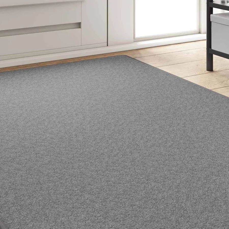 Tapis Couloir Gris clair 100 x 300 cm 100% Polypropylène - 3