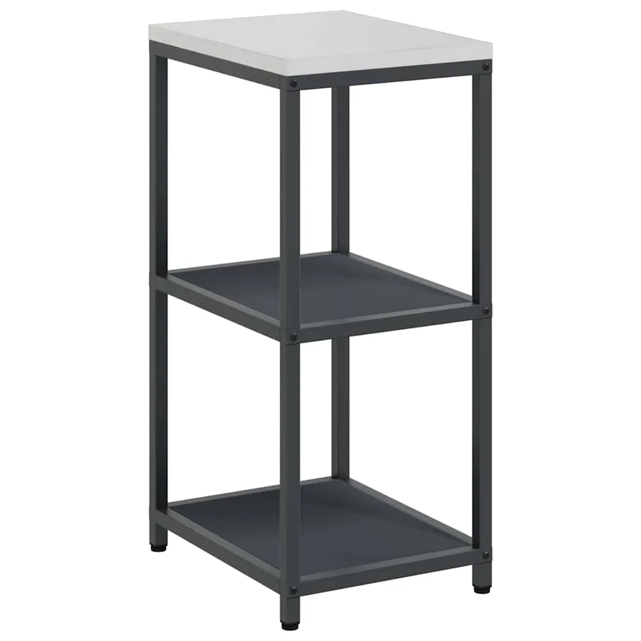 Rangement de cuisine HATTEM Anthracite 40 x 50 x 92 cm Acier - 2