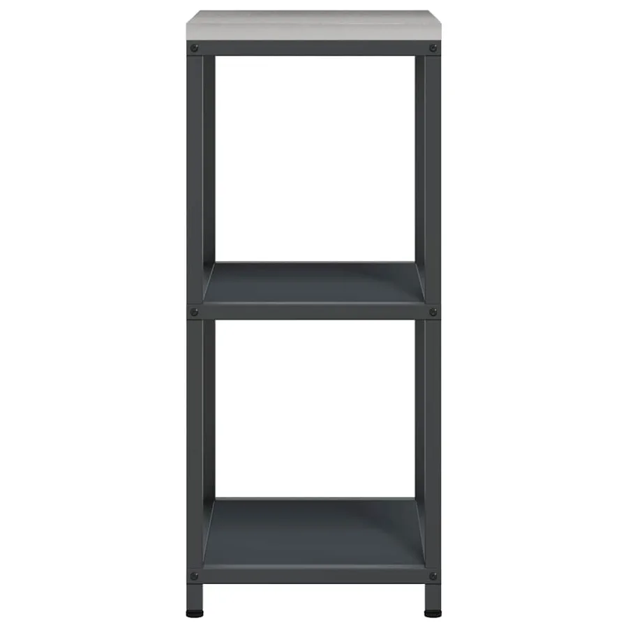 Rangement de cuisine HATTEM Anthracite 40 x 50 x 92 cm Acier - 7