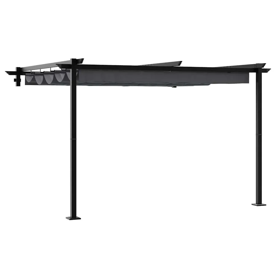 Pavillon 300 x 300 x 200 cm Anthracite Polyester - 2