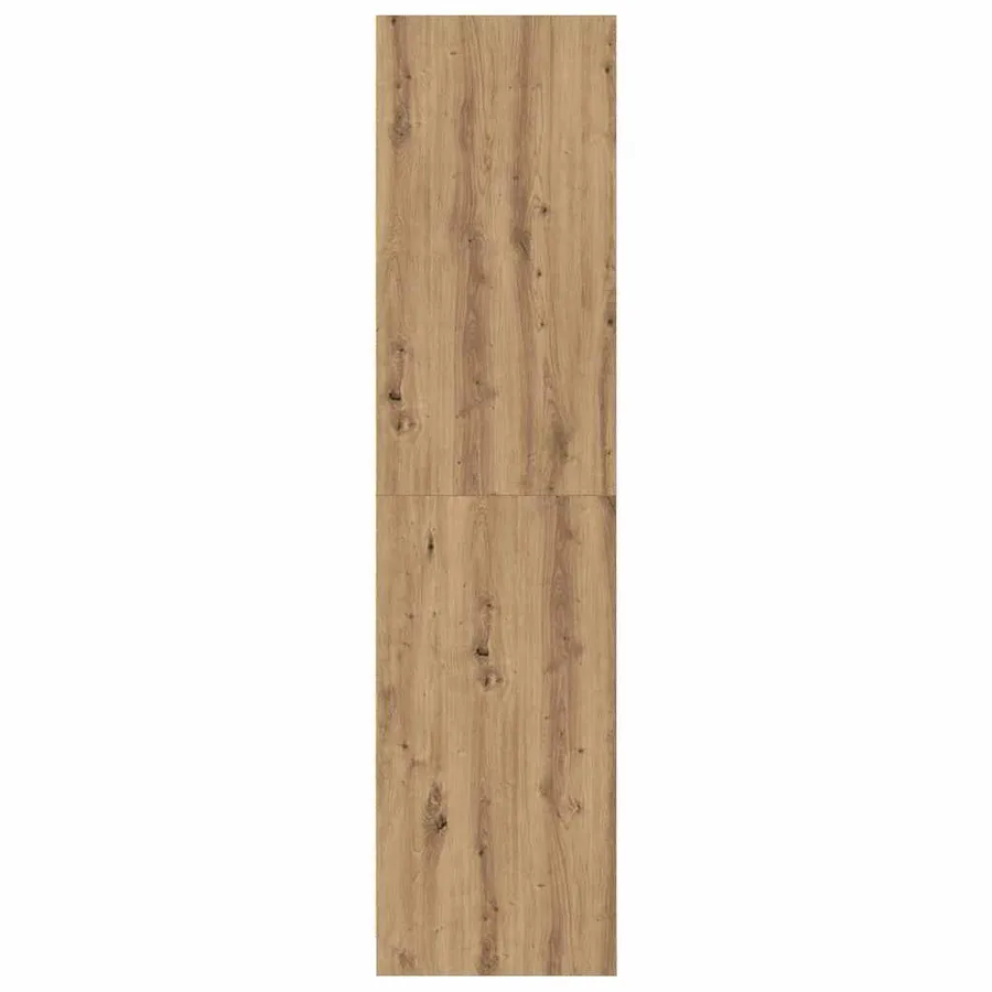 Armoire Chêne artisanal 50 x 50 x 200 cm Bois d'ingénierie - 6