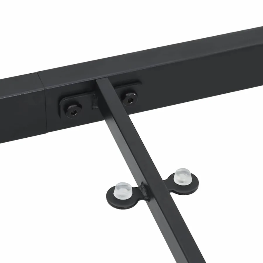 Table de Jardin Noir 80 x 80 x 73 cm Métal - 9