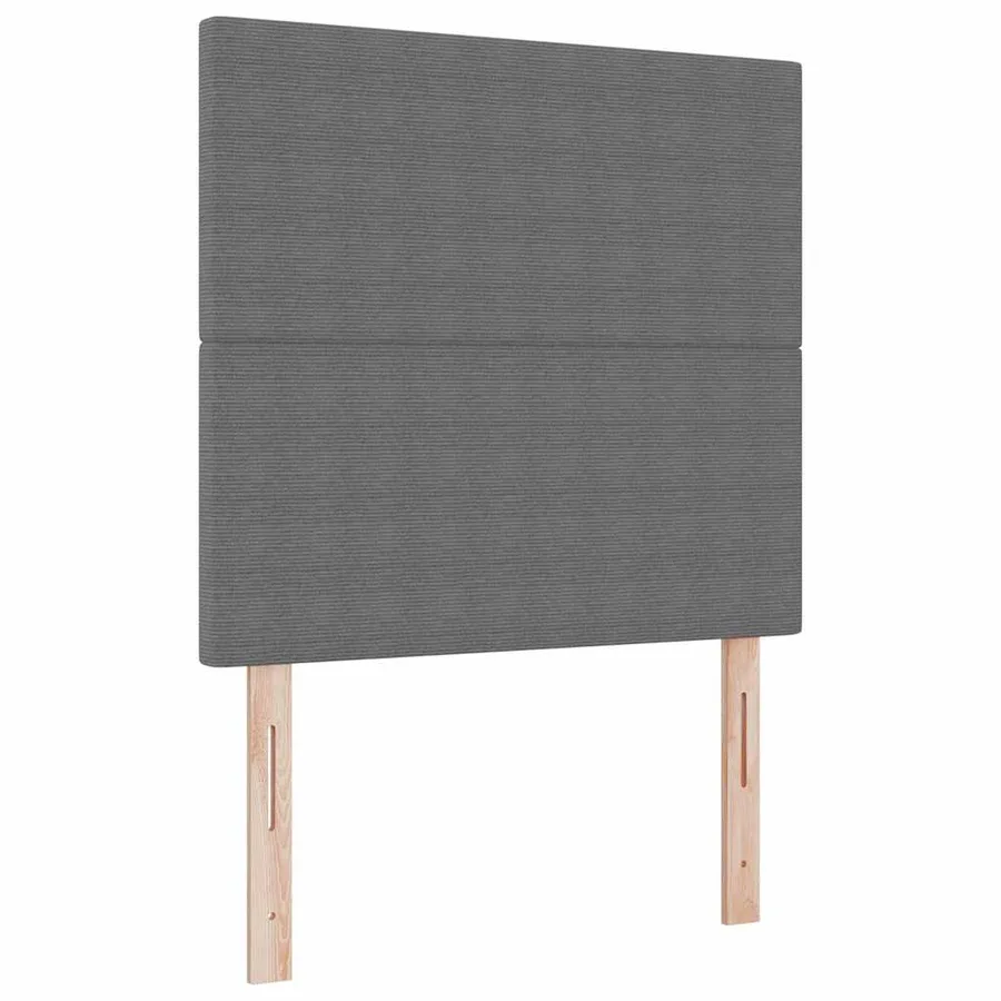 Lit à ressort LED Gris clair et blanc 80 x 200 cm - 7