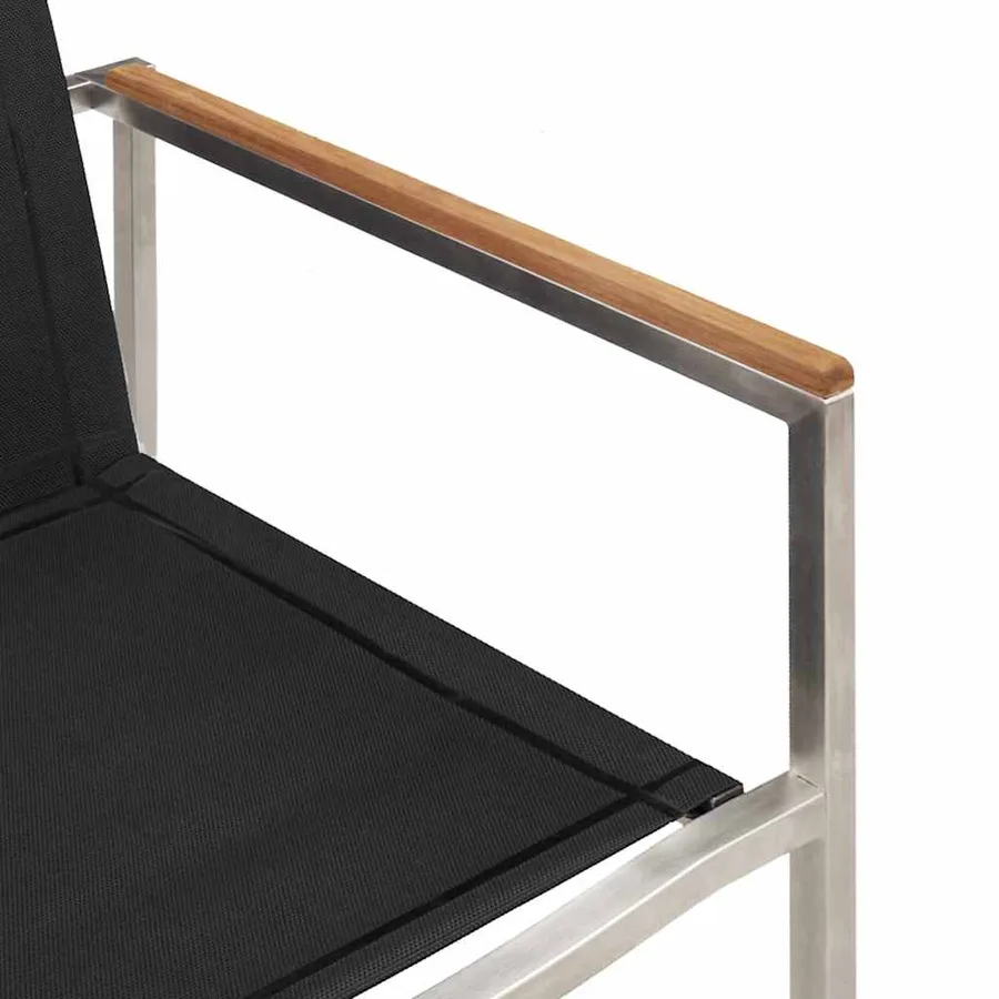 Ensemble de salle à manger pour jardin 5 pcs - 11