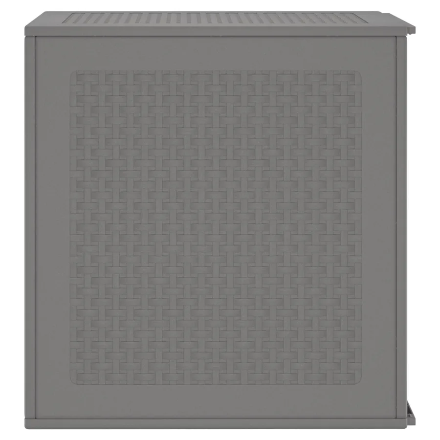 Boîte de rangement Gris clair 55 x 53 x 57 cm Polypropylène - 5
