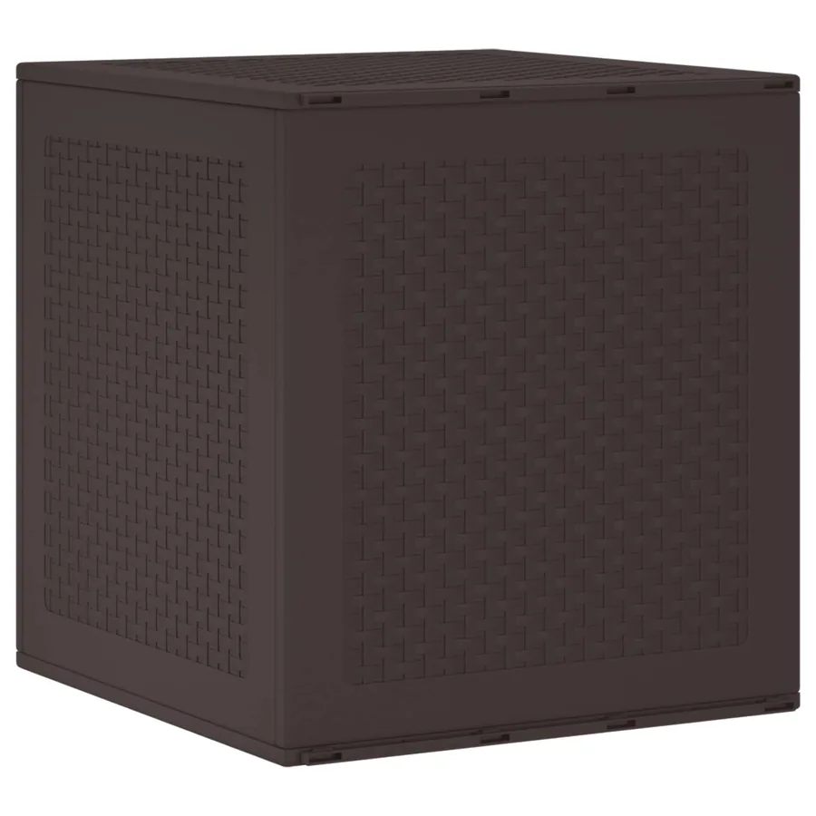 Boîte de rangement Marron 55 x 53 x 57 cm Polypropylène