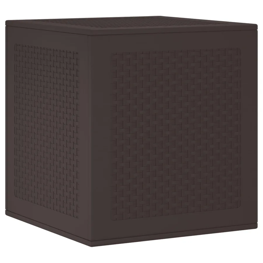 Boîte de rangement Marron 55 x 53 x 57 cm Polypropylène - 6