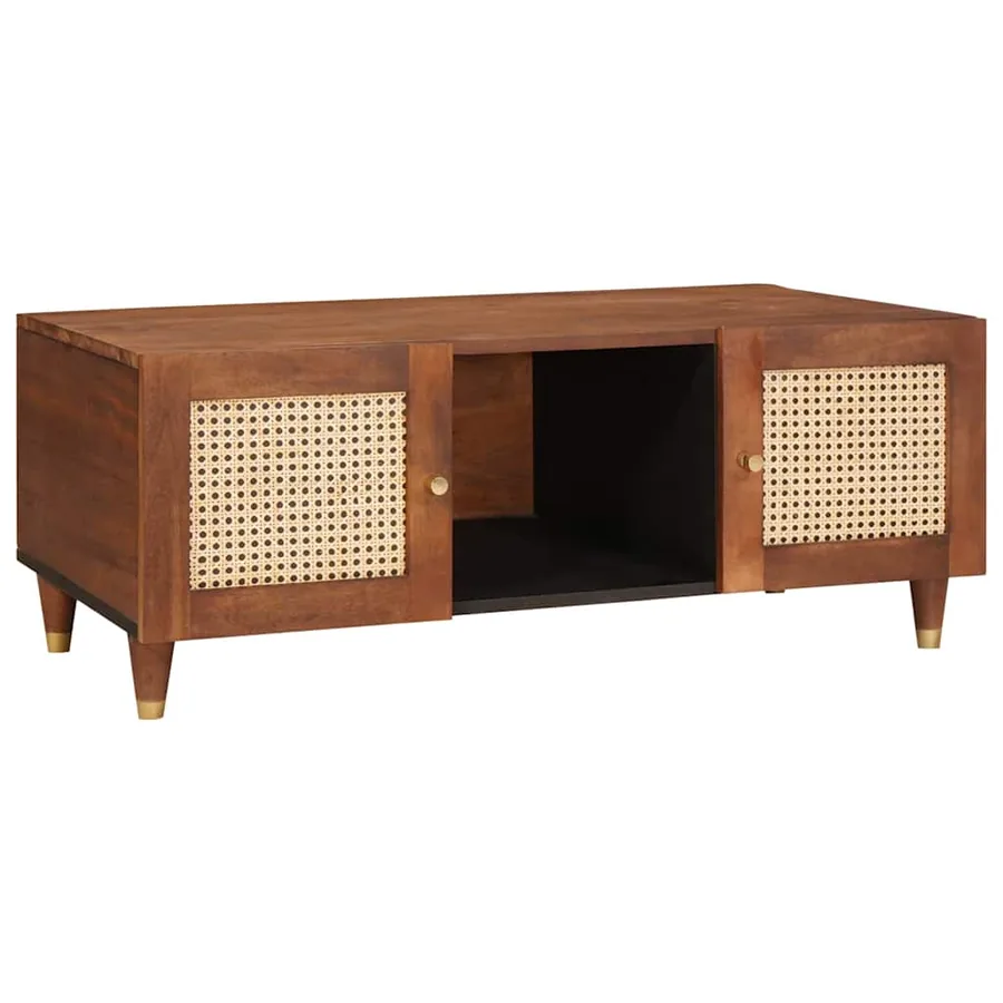 Table basse 100 x 54 x 40 cm Bois de mangue massif