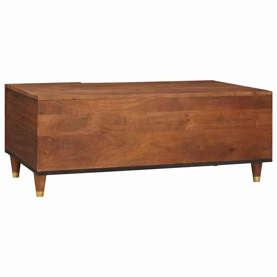 Table basse 100 x 54 x 40 cm Bois de mangue massif - 5