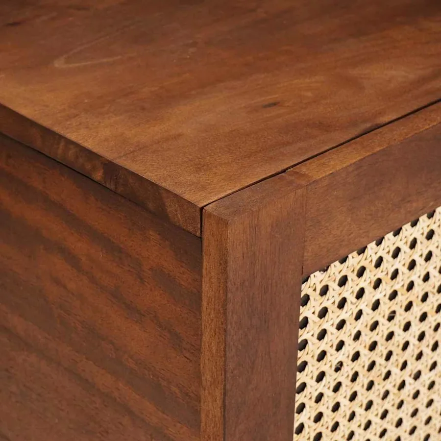 Table basse 100 x 54 x 40 cm Bois de mangue massif - 6
