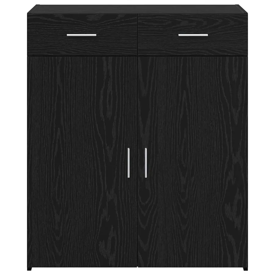 Armoire de rangement Chêne noir 80 x 42,5 x 93 cm - 6