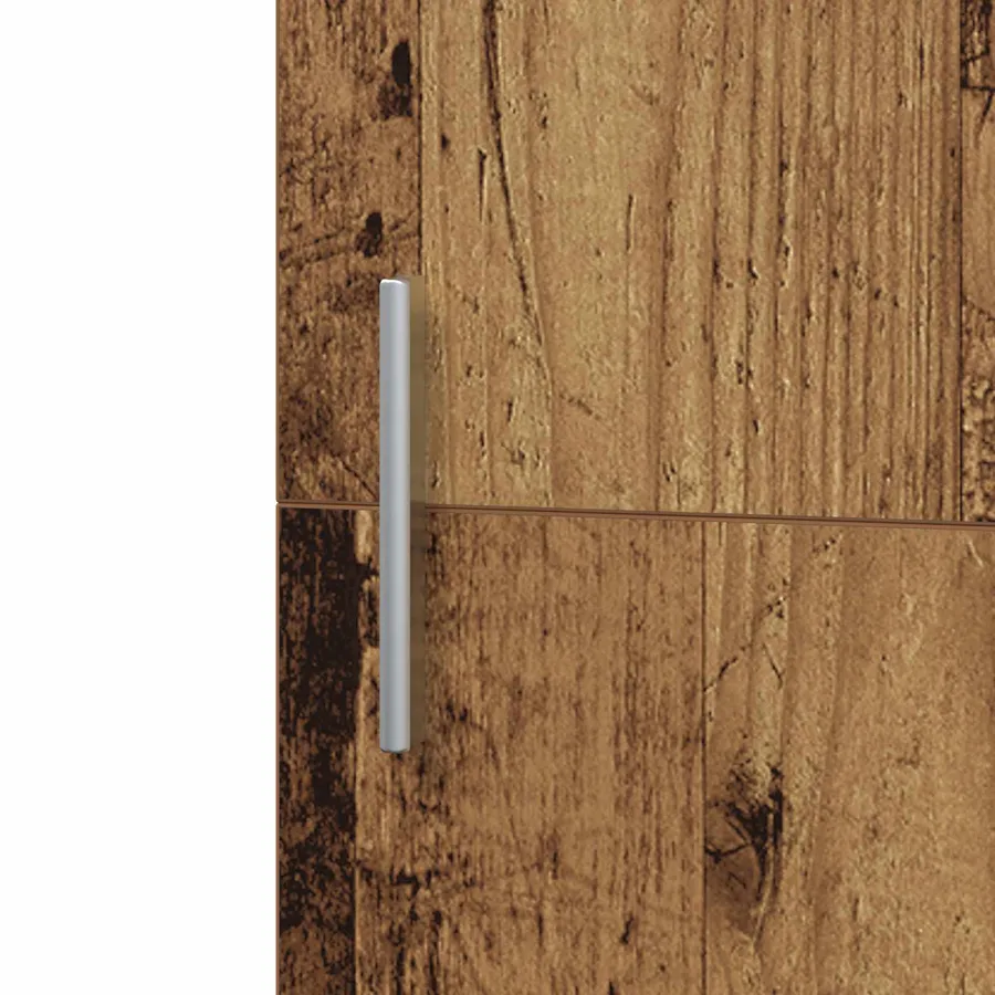 Haut Armoire Bois ancien 50 x 42,5 x 185 cm - 10