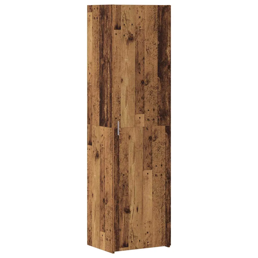 Haut Armoire Bois ancien 50 x 42,5 x 185 cm - 5