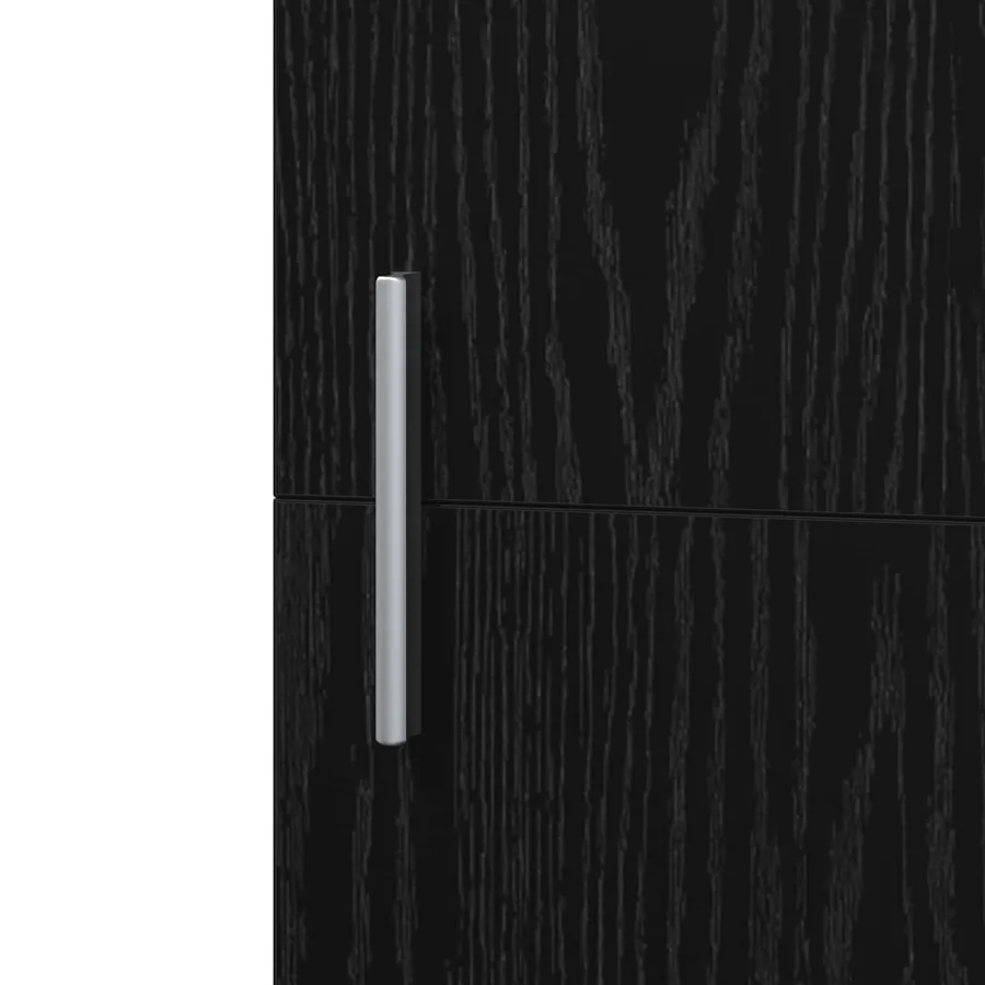 Haut Armoire Chêne noir 50 x 42,5 x 185 cm - 10