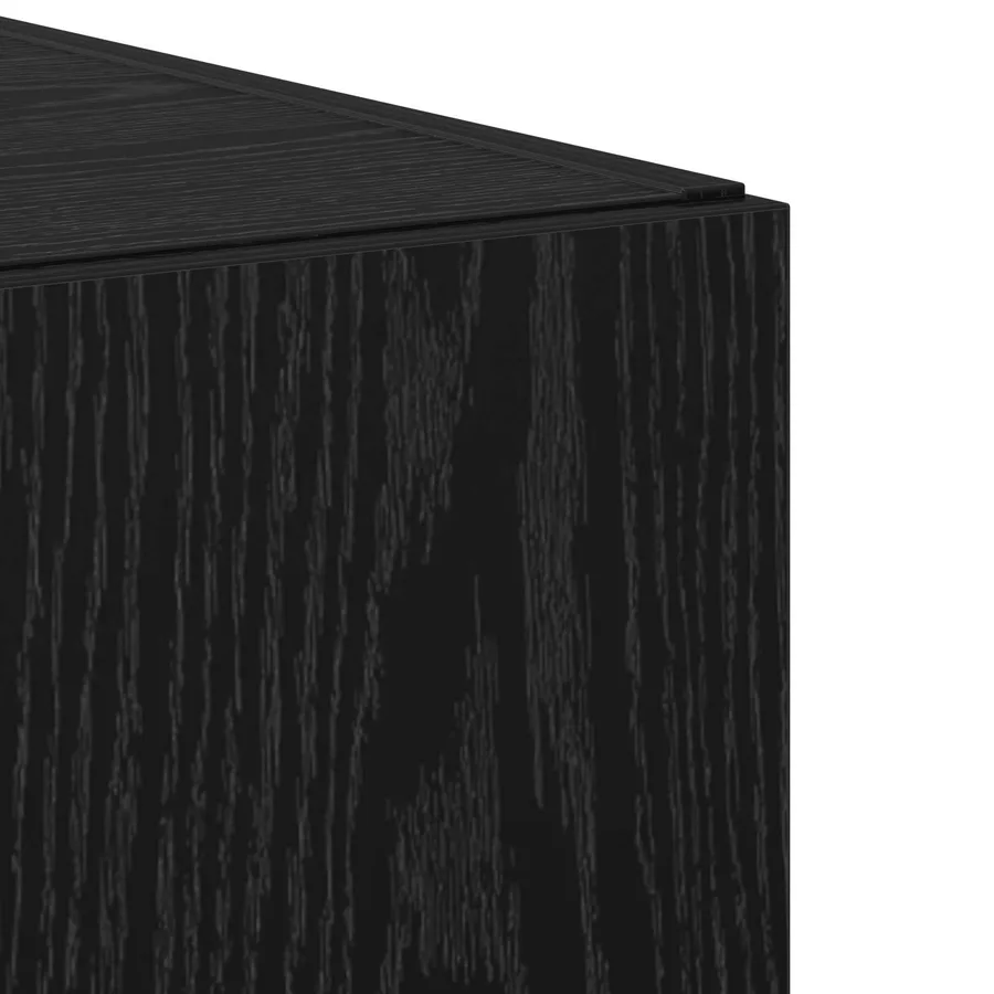 Haut Armoire Chêne noir 50 x 42,5 x 185 cm - 11