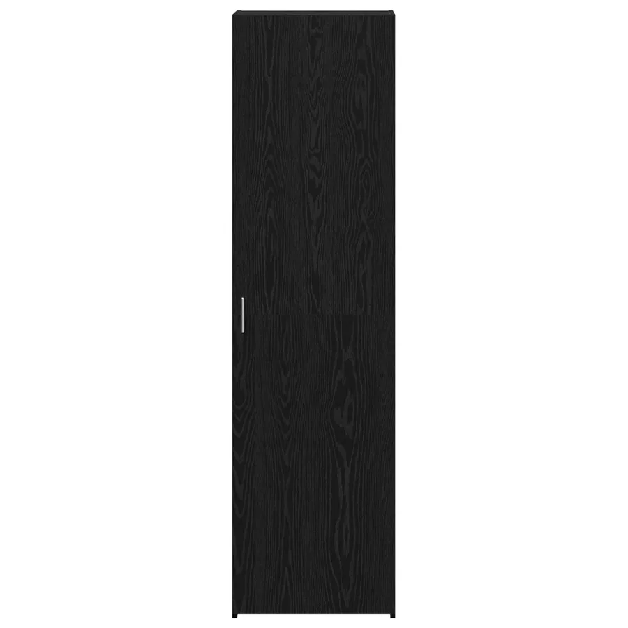 Haut Armoire Chêne noir 50 x 42,5 x 185 cm - 6