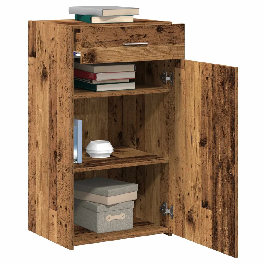 Buffet avec tiroir Bois ancien 50 x 42,5 x 93 cm - 3