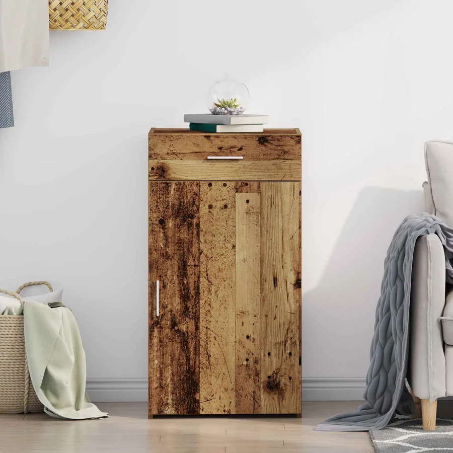 Buffet avec tiroir Bois ancien 50 x 42,5 x 93 cm - 4