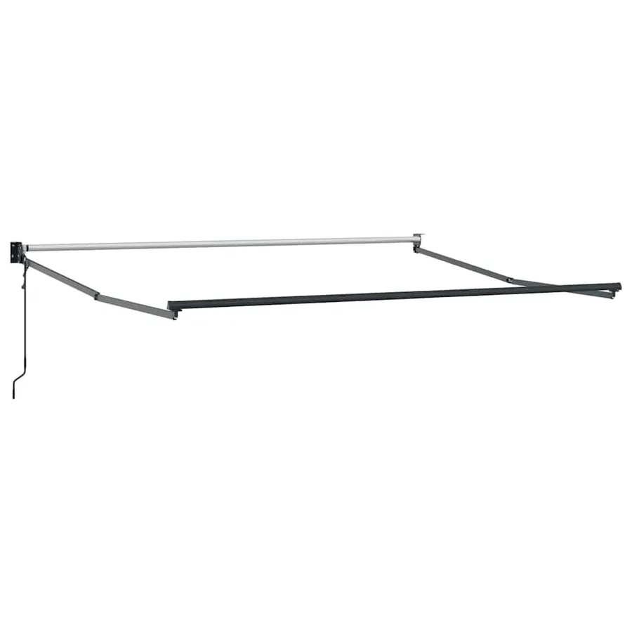 Auvent rétractable Vert et blanc 350 x 250 cm - 5