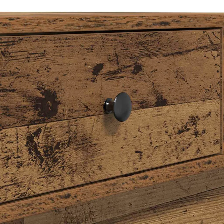 Table basse Bois ancien 90 x 90 x 28 cm Bois d'ingénierie - 8