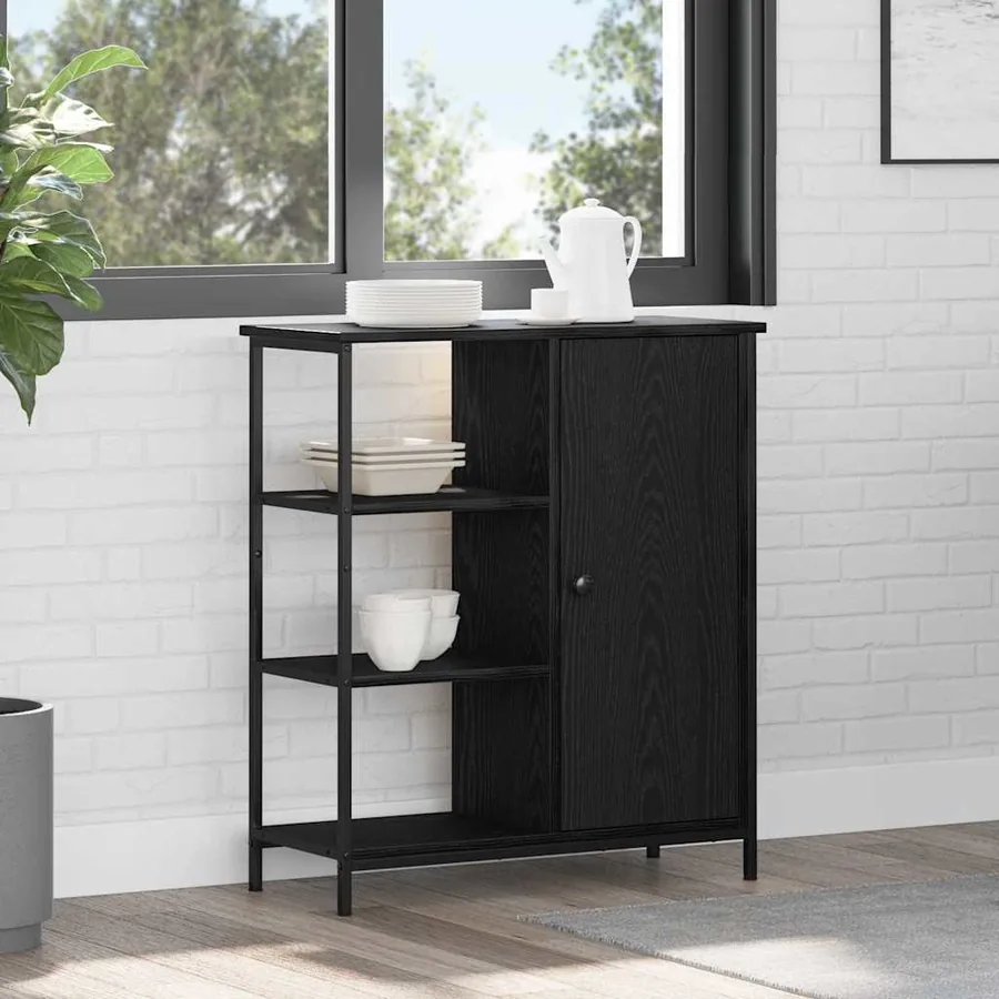 Buffet Chêne noir 70 x 30 x 80 cm