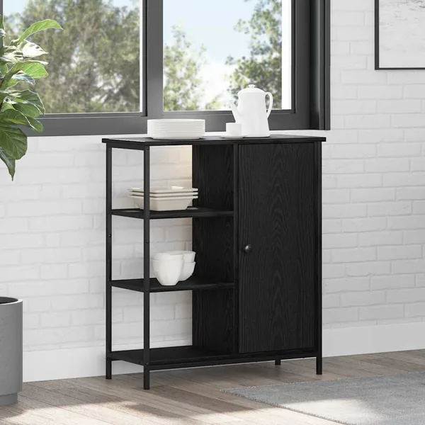 Buffet Chêne noir 70 x 30 x 80 cm