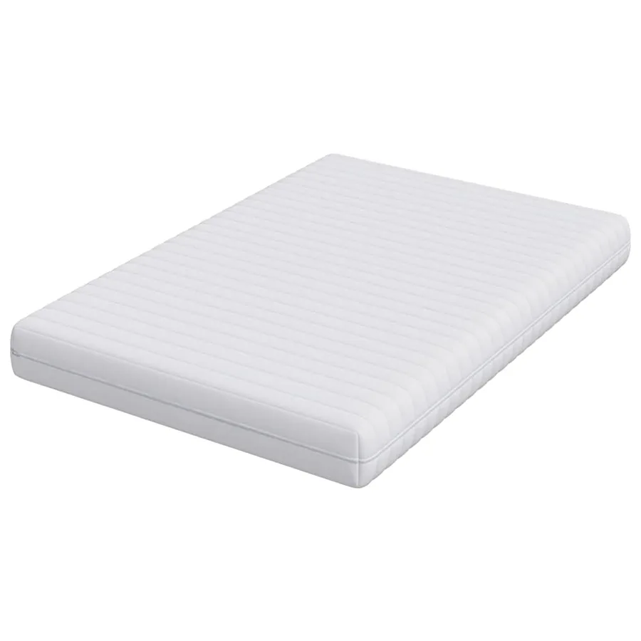 Matelas Blanc 140 x 190 cm Ressort ensaché - 5
