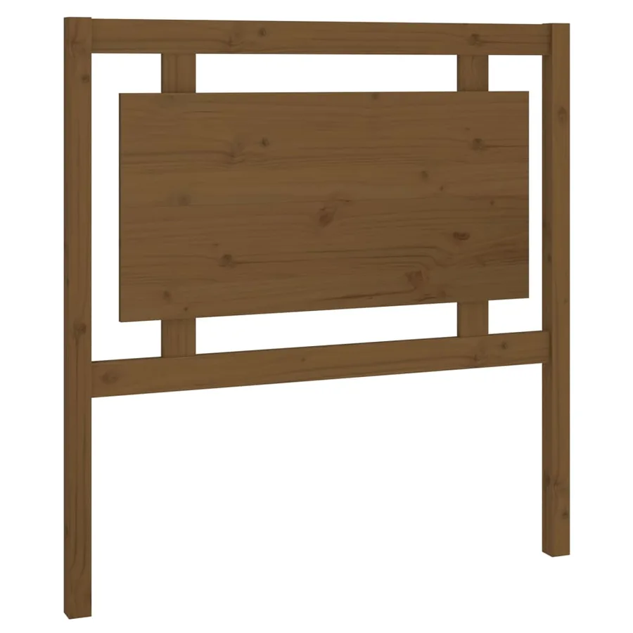 Tête de lit Marron miel 95,5x4x100 cm Bois massif de pin - 2