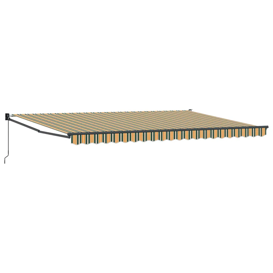Auvent rétractable Multicolore 500 × 300 cm - 2