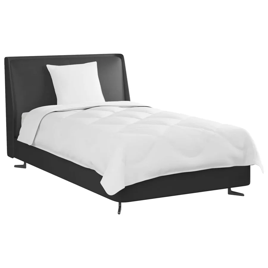 Duvet toutes saisons avec oreiller 2 pcs Blanc Microfibre - 3