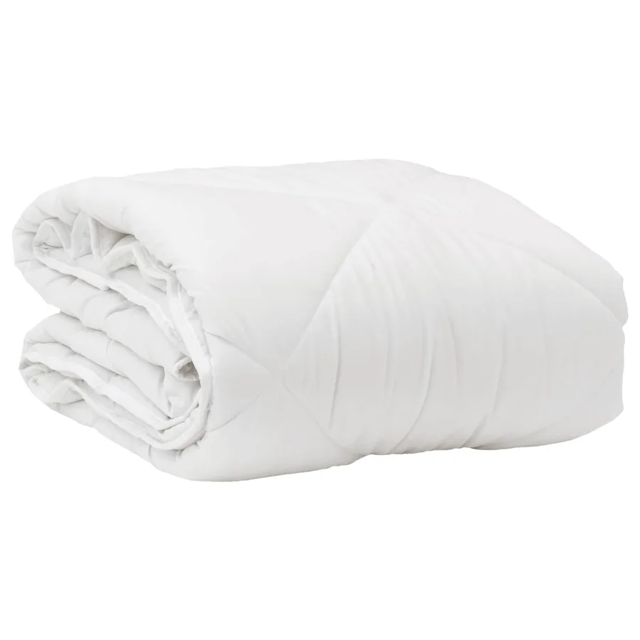Duvet toutes saisons avec oreiller 2 pcs Blanc Microfibre - 4