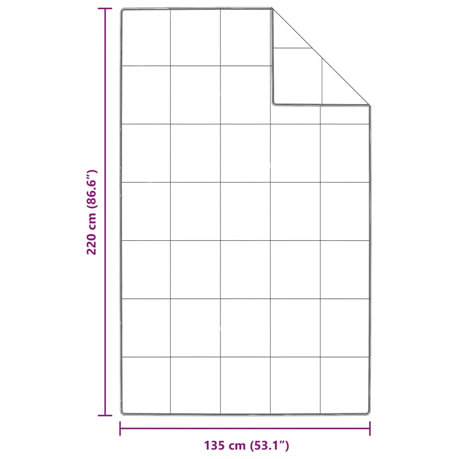 Duvet d'hiver avec oreiller 2 pcs Blanc Plume de canard - 8