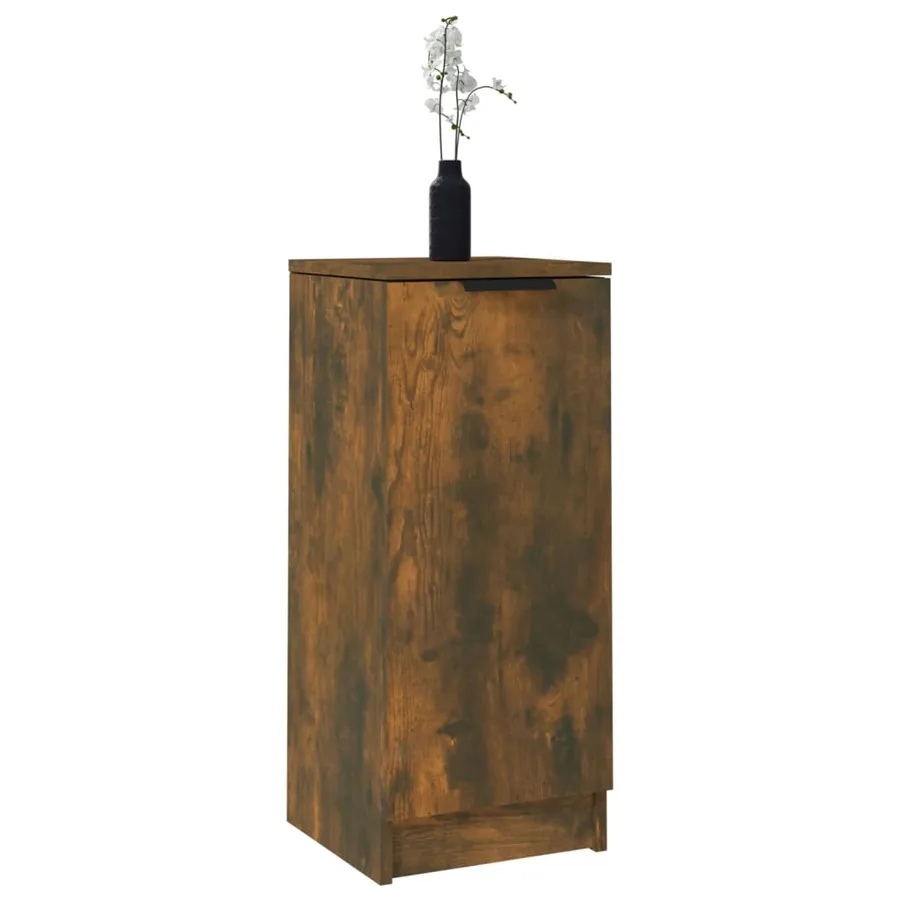 Buffets 2 pcs Chêne fumé 30x30x70 cm Bois d'ingénierie - 7