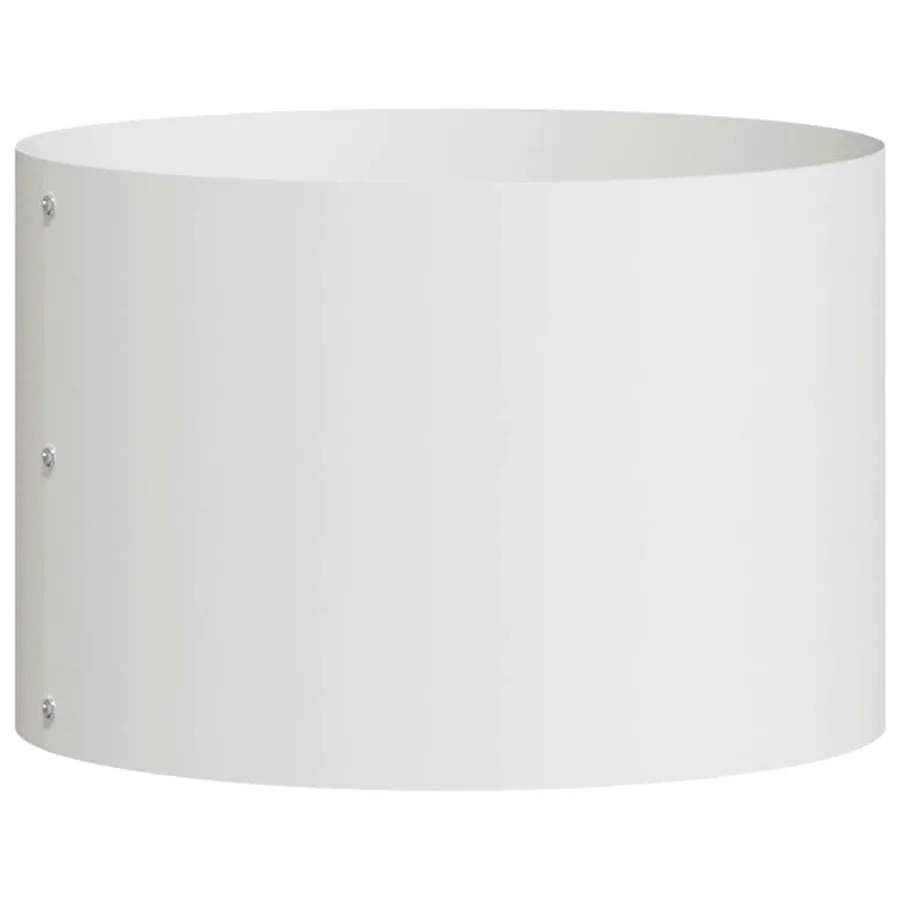 Anneau de jardinière 5 pc Blanc 30 x 30 x 20 cm - 5