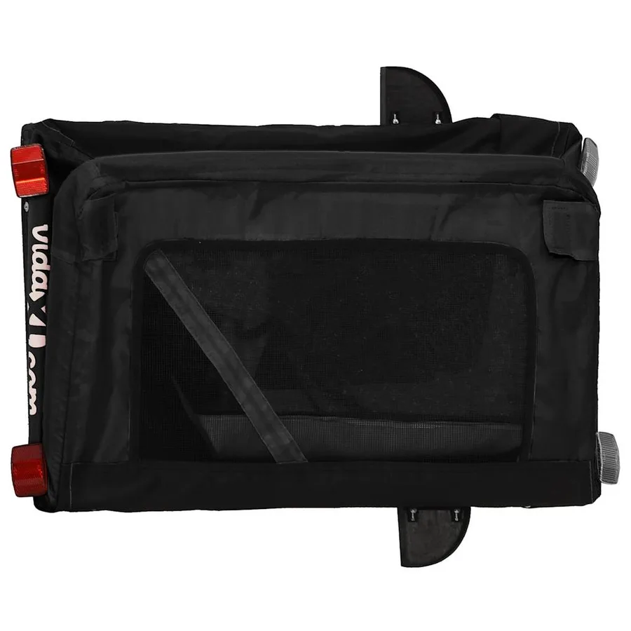 Remorque de vélo pour animaux de compagnie noir - 10