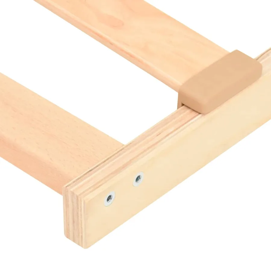Sommier à lattes Marron 80 x 190 cm Bois de hêtre massif - 5