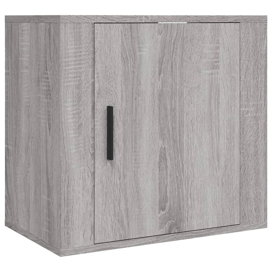 Table de chevet murale Sonoma gris 50x30x47 cm - 2