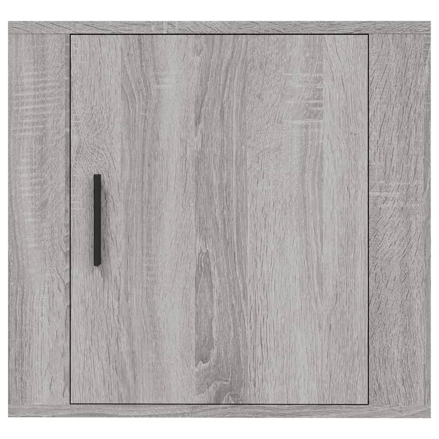 Table de chevet murale Sonoma gris 50x30x47 cm - 6