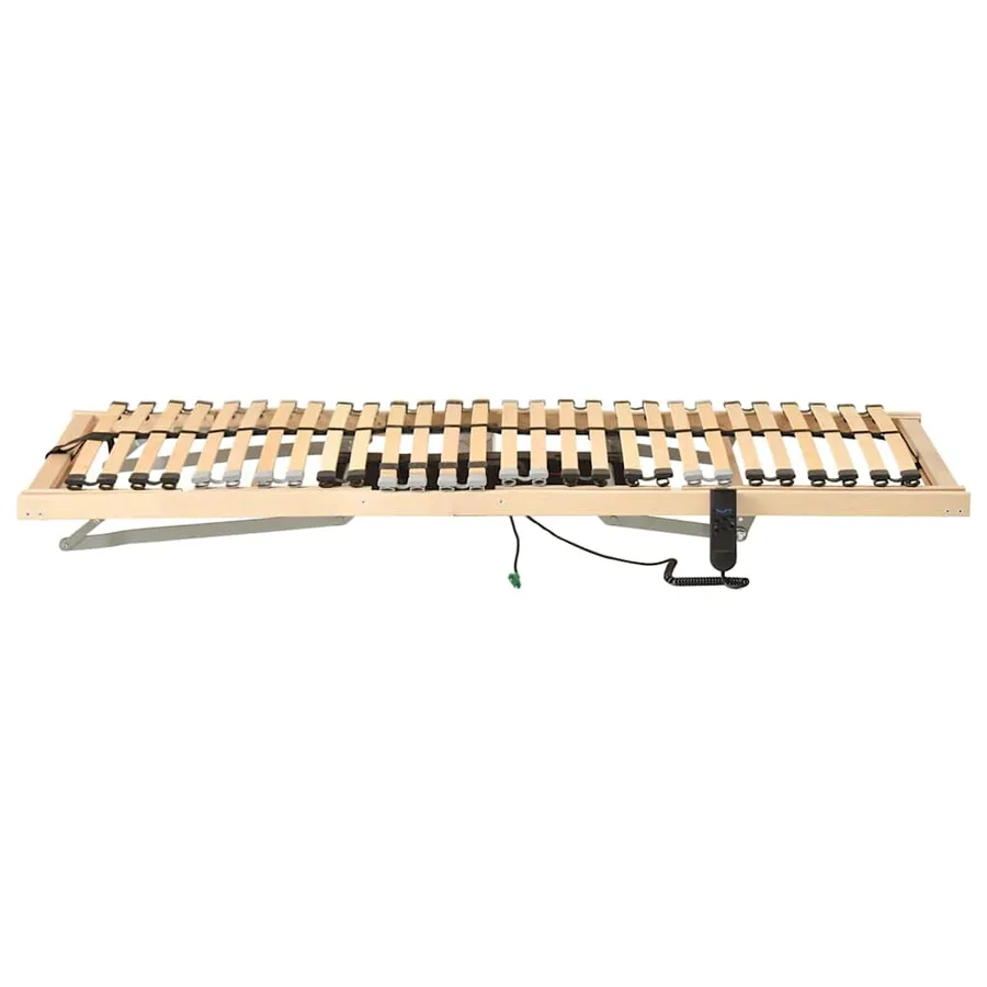 Sommier à lattes Marron 70 x 190 cm Bois de hêtre massif - 3