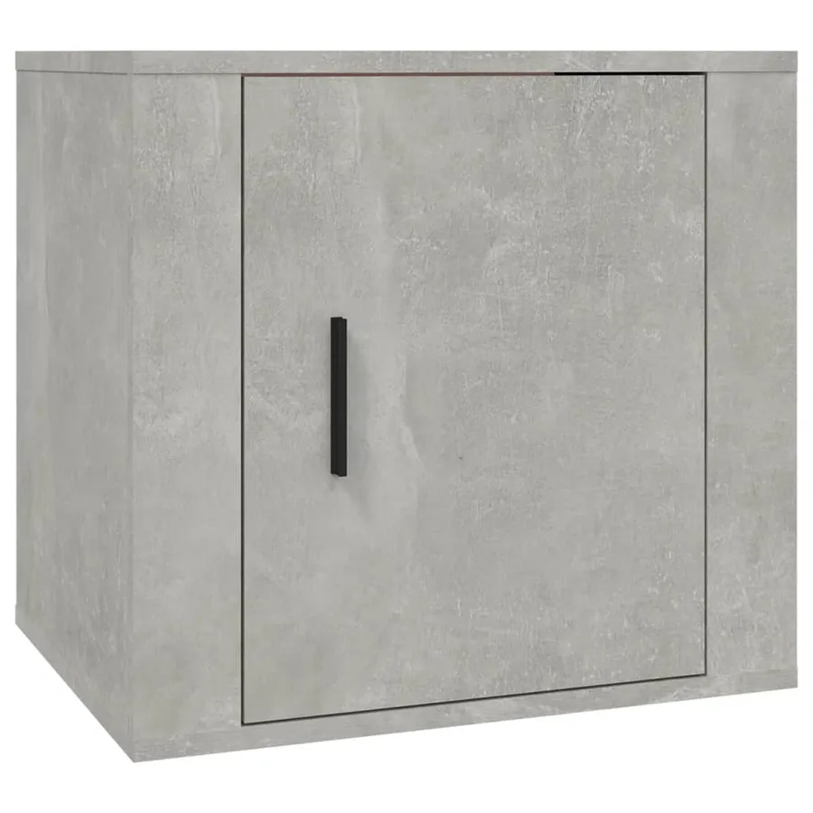 Table de chevet Gris béton 50x39x47 cm - 2