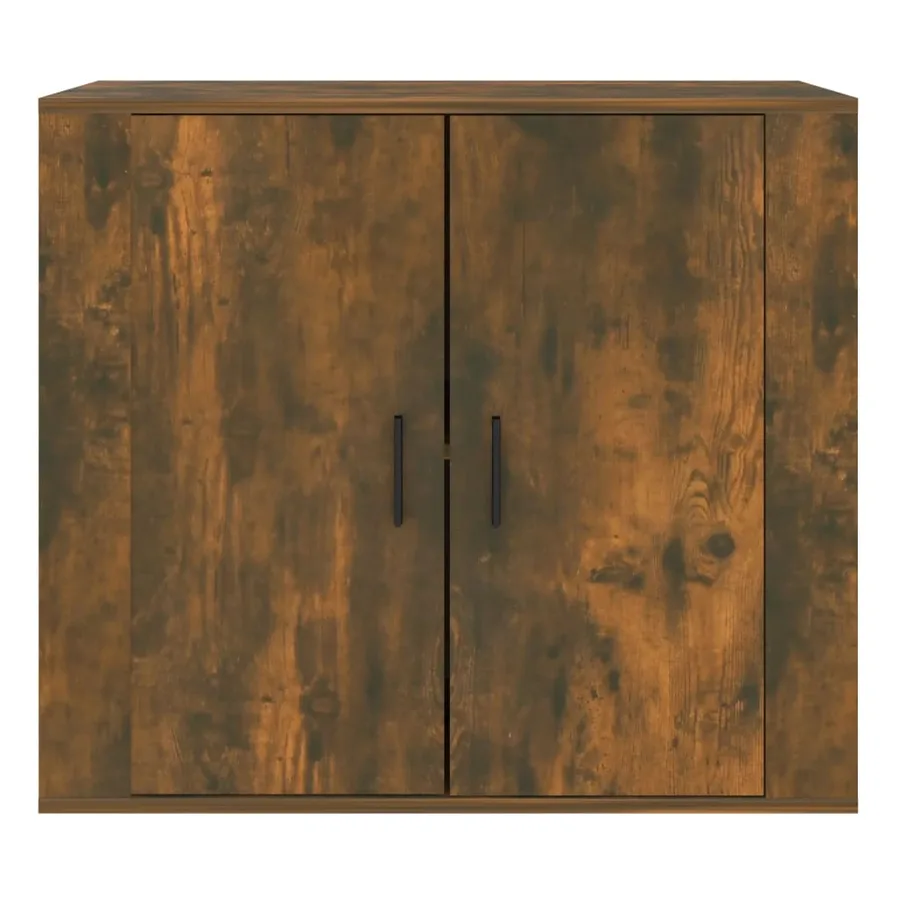 Buffet Chêne fumé 80x33x70 cm Bois d'ingénierie - 3