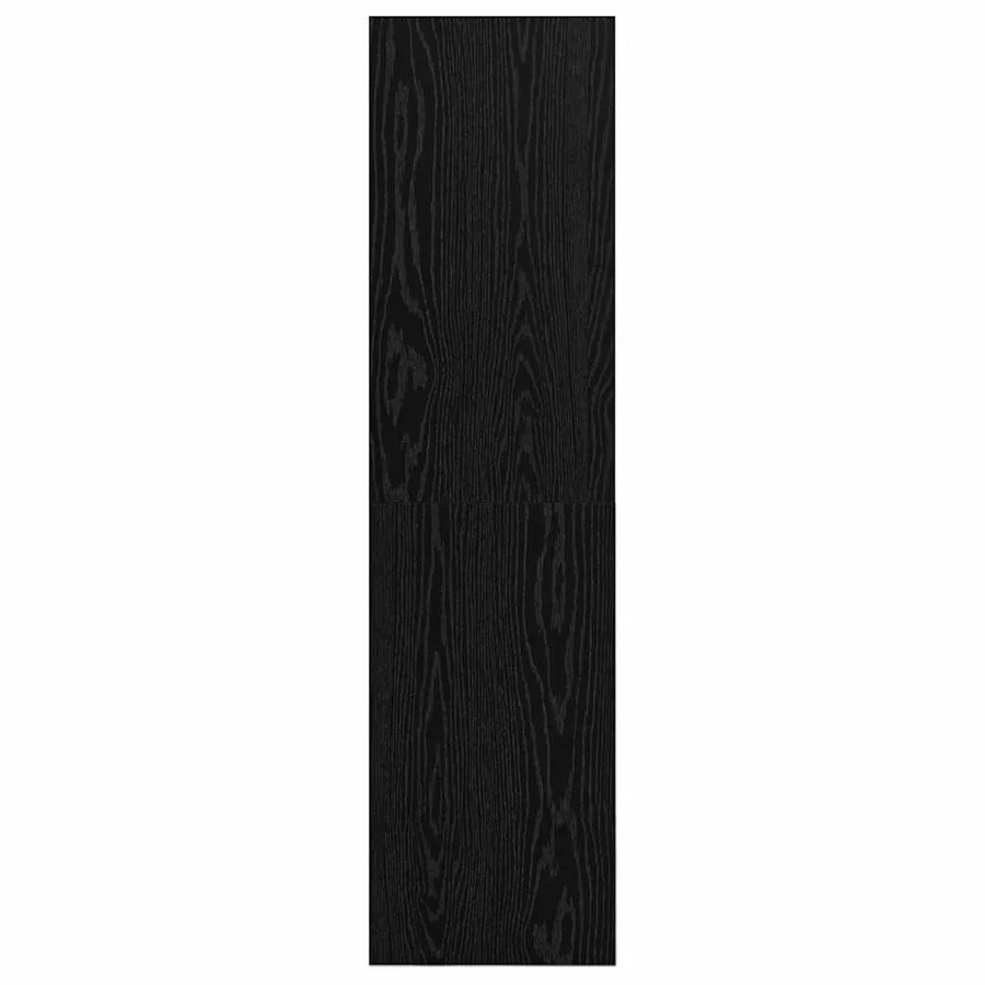 Ensemble meuble TV Montage mural Chêne noir 37 x 37 x 142,5 cm - 7