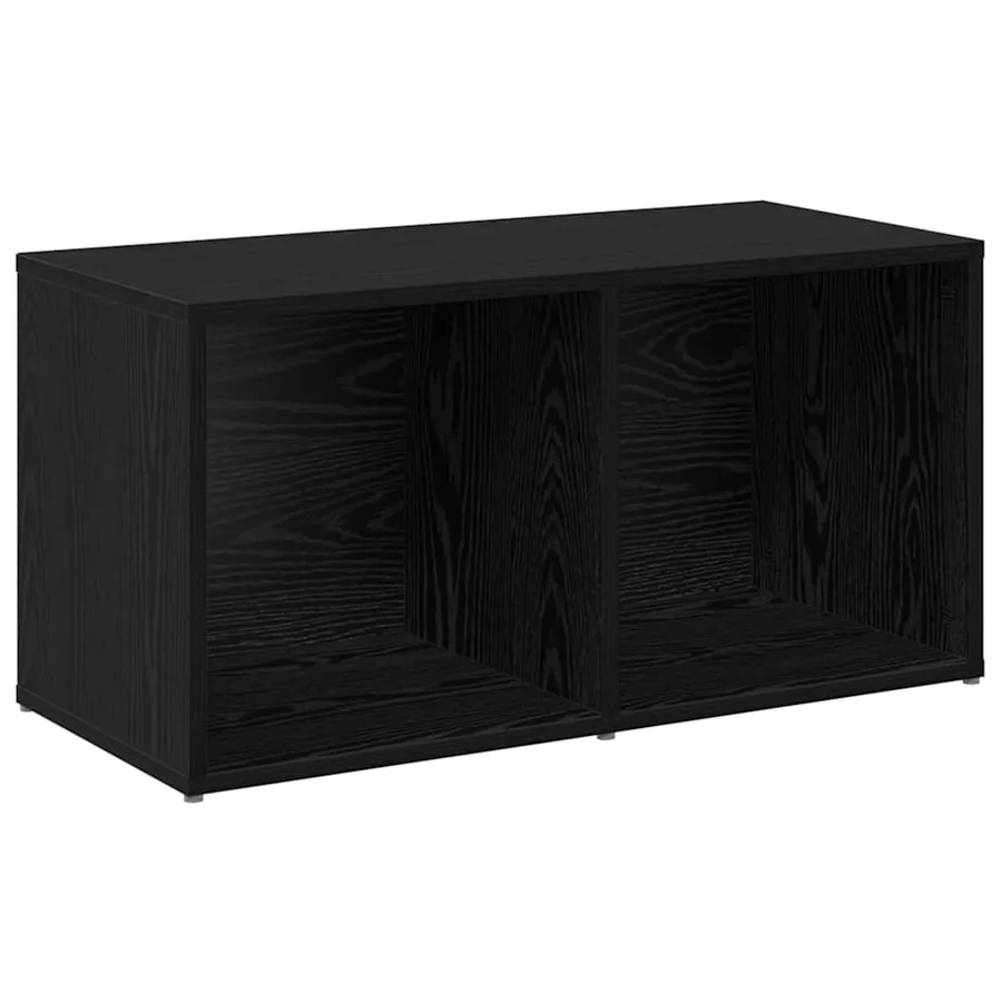 Ensemble meuble TV 2 pcs Chêne noir 37 x 35 x 72 cm - 5