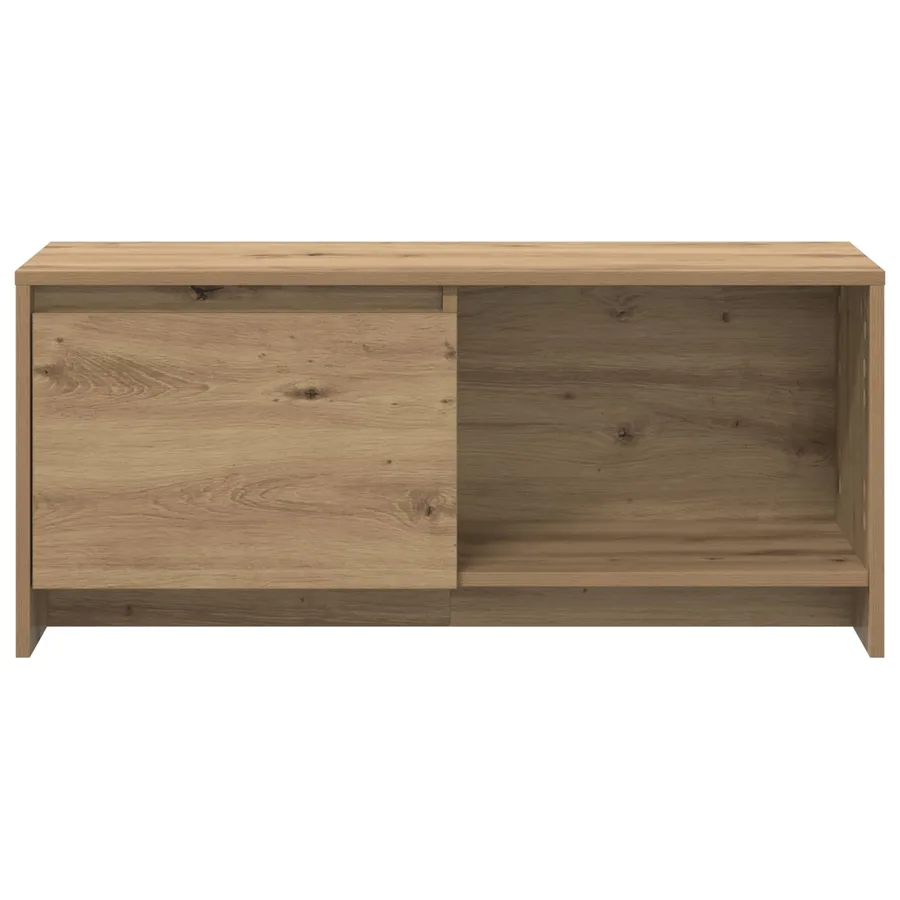 Ensemble meuble TV 90 x 35 x 40 cm Chêne artisanal - 6
