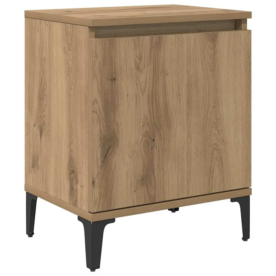 Cabinet de chevet Chêne artisanal 40 x 30 x 50 cm - 2