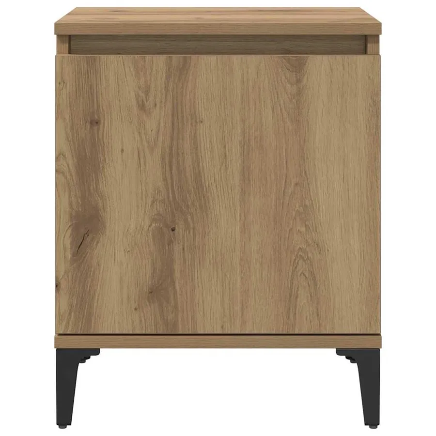 Cabinet de chevet Chêne artisanal 40 x 30 x 50 cm - 6
