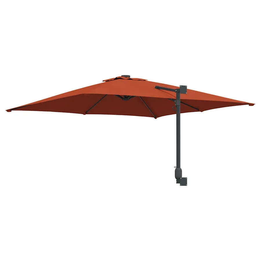 Parasol de jardin Terre cuite 248,5 x 247,5 x 160 cm - 6